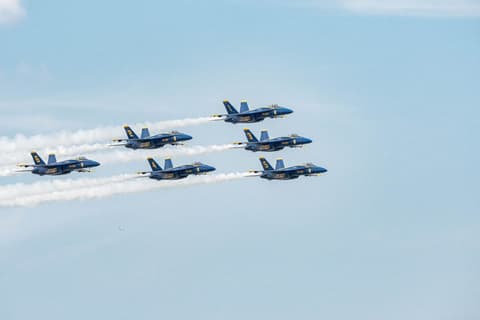 The Blue Angels Will Perform At The Branson Wings Of Pride Air Show